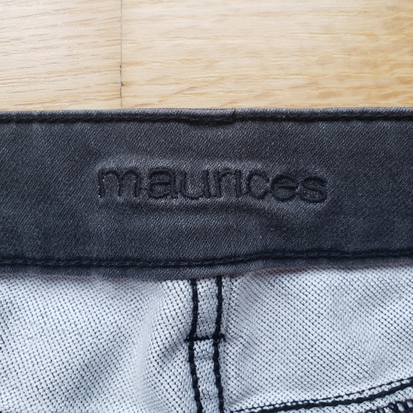NWOT Maurices Gray Jeggings - Picture 3 of 9
